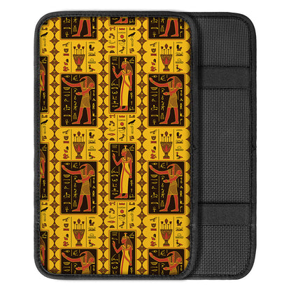 Ancient Egypt Pattern Print Car Center Console Cover