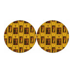 Ancient Egypt Pattern Print Car Coasters