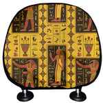 Ancient Egypt Pattern Print Car Headrest Covers