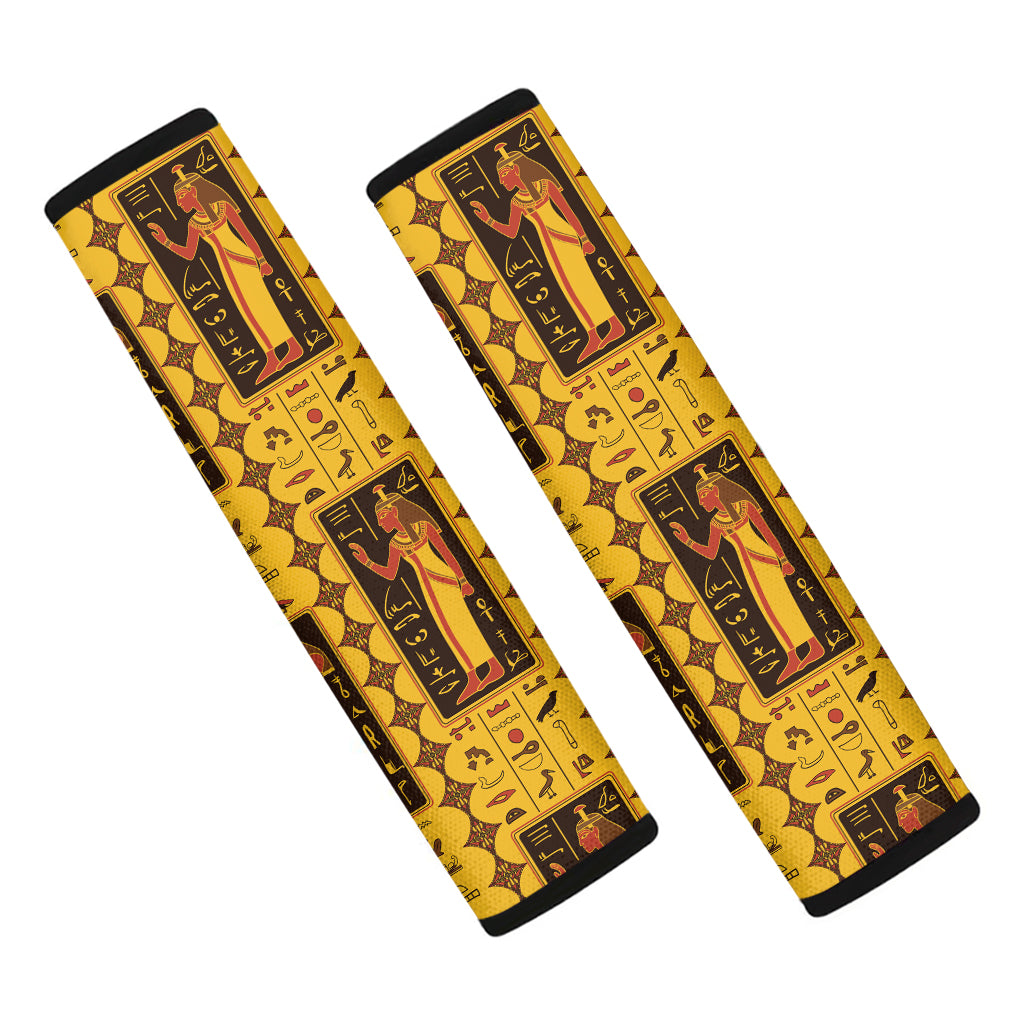 Ancient Egypt Pattern Print Car Seat Belt Covers