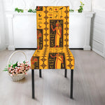 Ancient Egypt Pattern Print Dining Chair Slipcover
