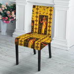 Ancient Egypt Pattern Print Dining Chair Slipcover