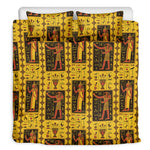 Ancient Egypt Pattern Print Duvet Cover Bedding Set