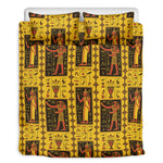 Ancient Egypt Pattern Print Duvet Cover Bedding Set