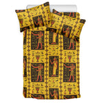 Ancient Egypt Pattern Print Duvet Cover Bedding Set