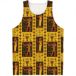 Ancient Egypt Pattern Print Men's Tank Top