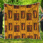 Ancient Egypt Pattern Print Quilt