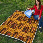 Ancient Egypt Pattern Print Quilt