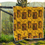 Ancient Egypt Pattern Print Quilt