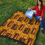Ancient Egypt Pattern Print Quilt