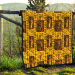 Ancient Egypt Pattern Print Quilt