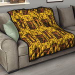Ancient Egypt Pattern Print Quilt
