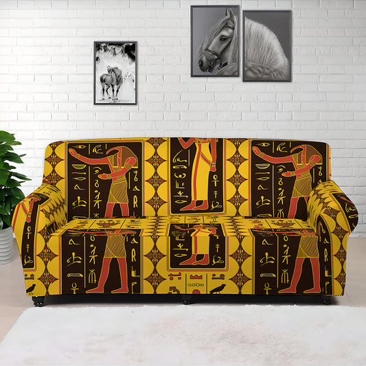 Ancient Egypt Pattern Print Sofa Cover