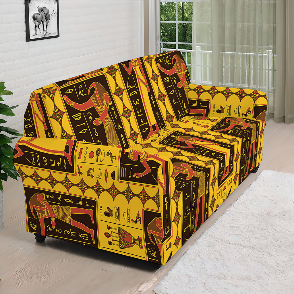 Ancient Egypt Pattern Print Sofa Cover