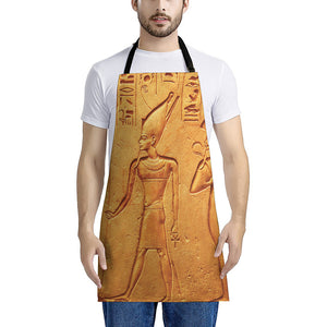 Ancient Egyptian Gods Print Apron