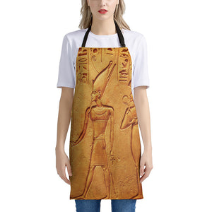 Ancient Egyptian Gods Print Apron