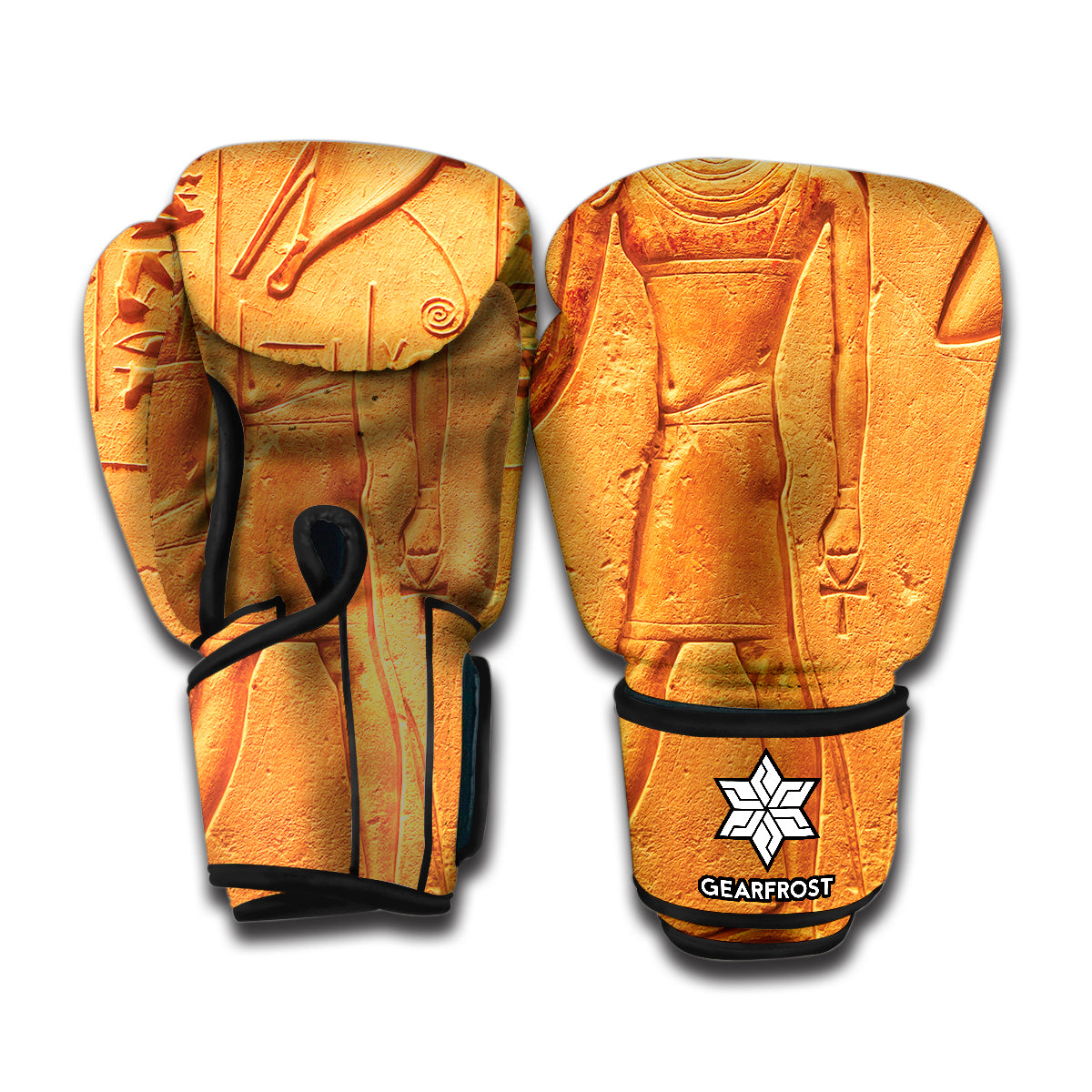 Ancient Egyptian Gods Print Boxing Gloves