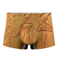 Ancient Egyptian Gods Print Men's Boxer Briefs
