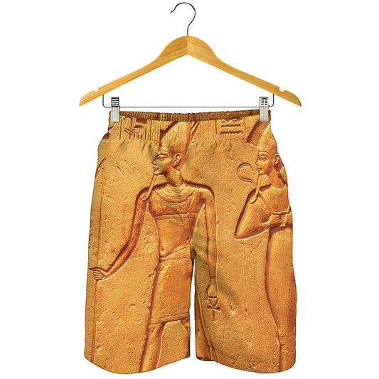 Ancient Egyptian Gods Print Men's Shorts