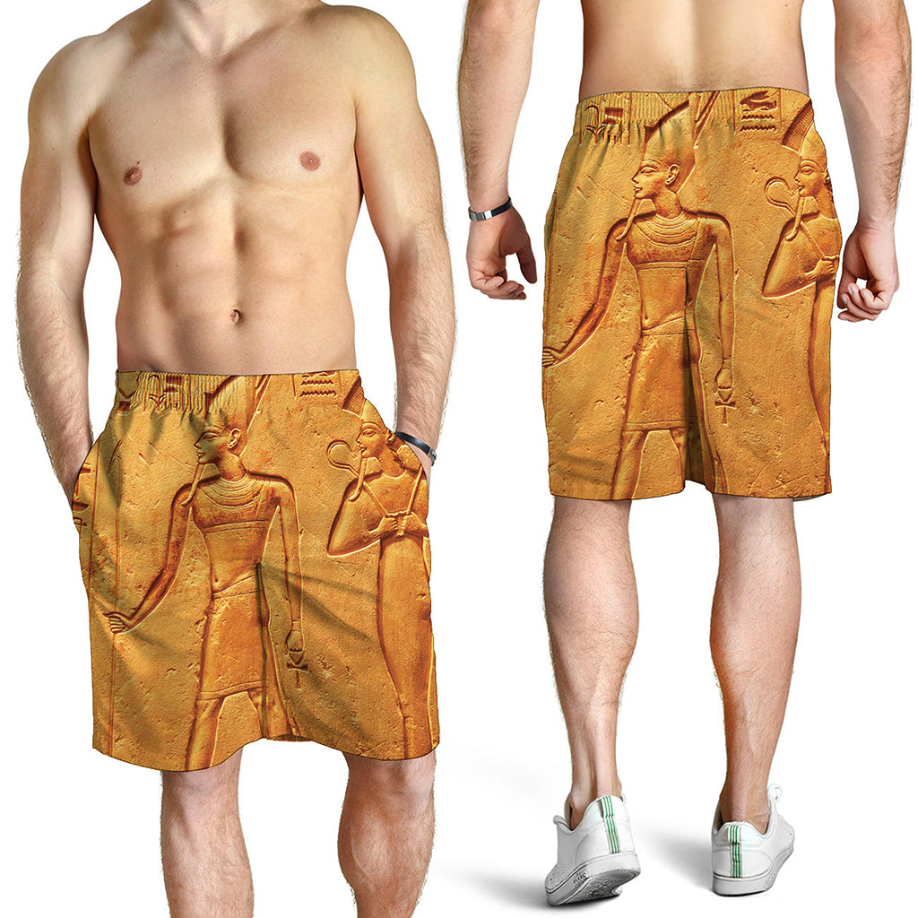 Ancient Egyptian Gods Print Men's Shorts
