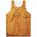 Ancient Egyptian Gods Print Men's Tank Top