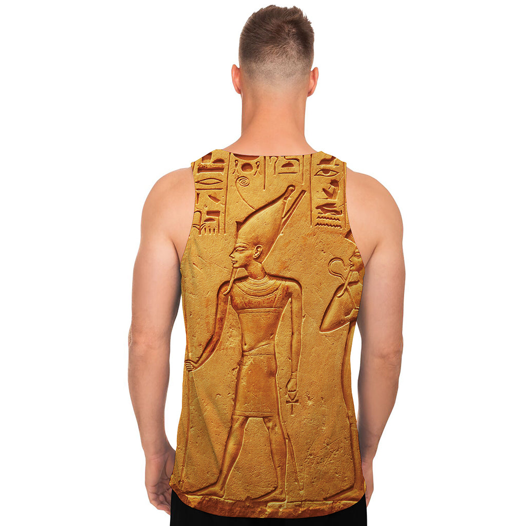 Ancient Egyptian Gods Print Men's Tank Top