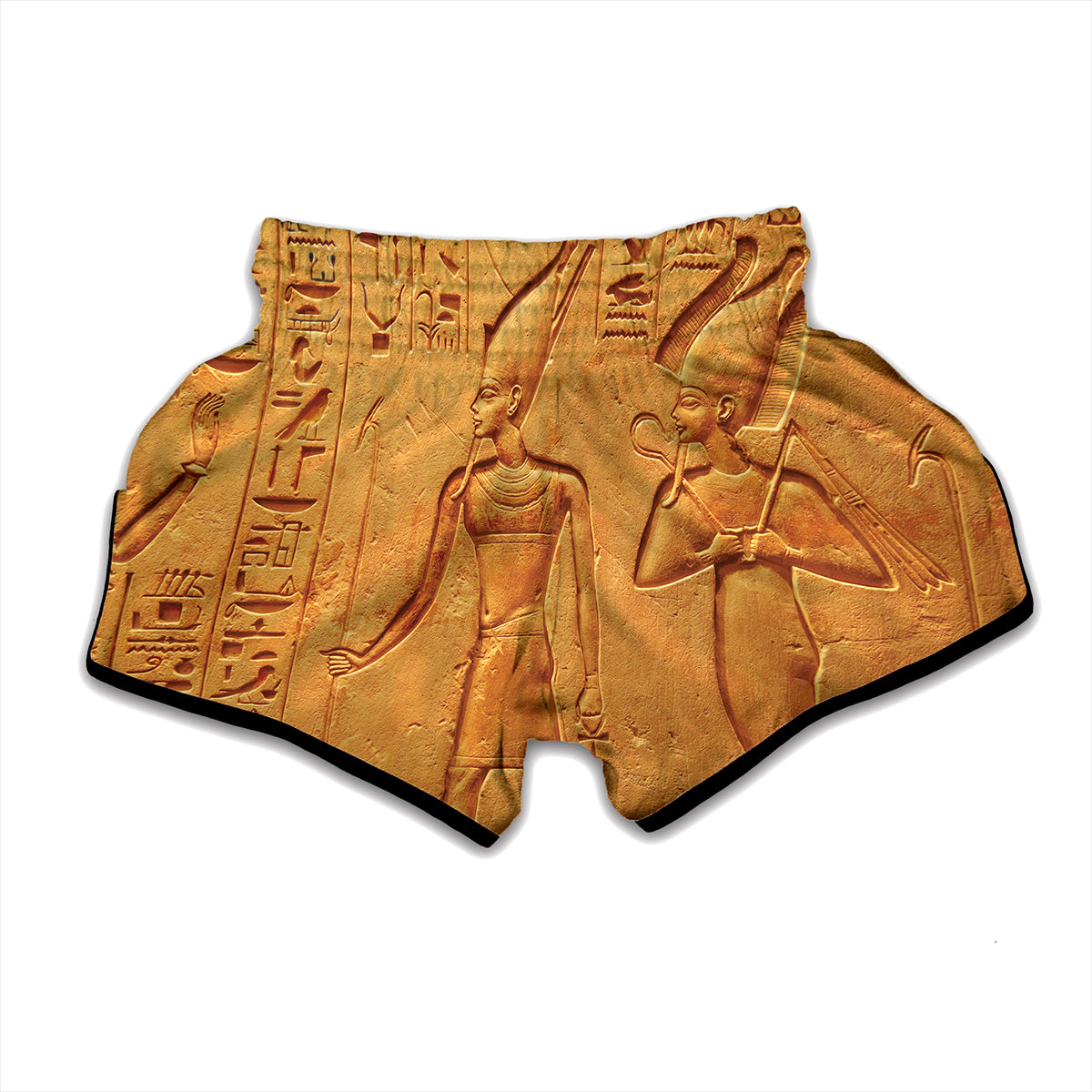 Ancient Egyptian Gods Print Muay Thai Boxing Shorts