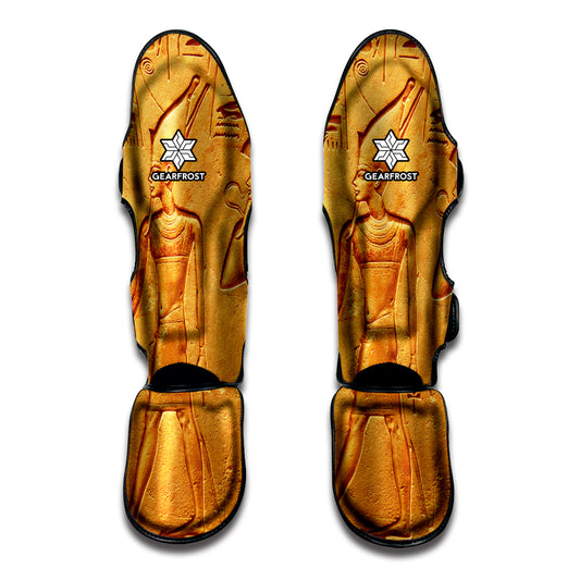 Ancient Egyptian Gods Print Muay Thai Shin Guard