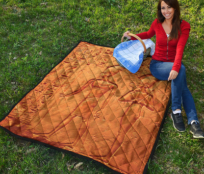Ancient Egyptian Gods Print Quilt
