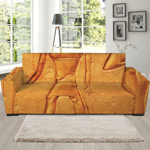 Ancient Egyptian Gods Print Sofa Slipcover