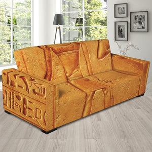 Ancient Egyptian Gods Print Sofa Slipcover