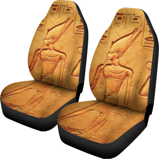 Ancient Egyptian Gods Print Universal Fit Car Seat Covers