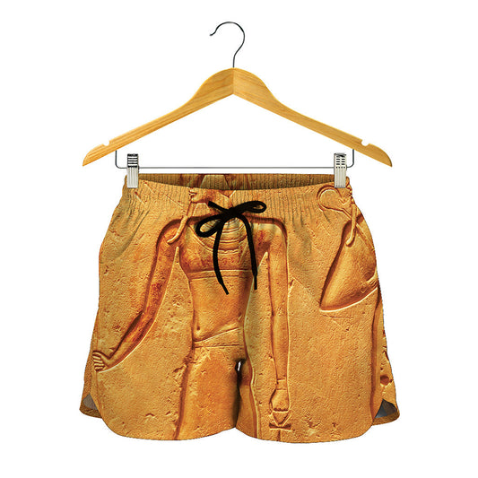 Ancient Egyptian Gods Print Women's Shorts