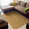 Ancient Egyptian Hieroglyphs Print Floor Mat