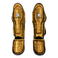 Ancient Egyptian Hieroglyphs Print Muay Thai Shin Guards