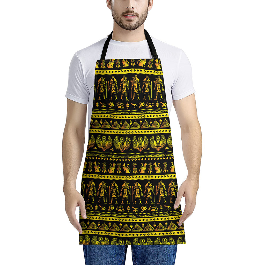 Ancient Egyptian Pattern Print Apron