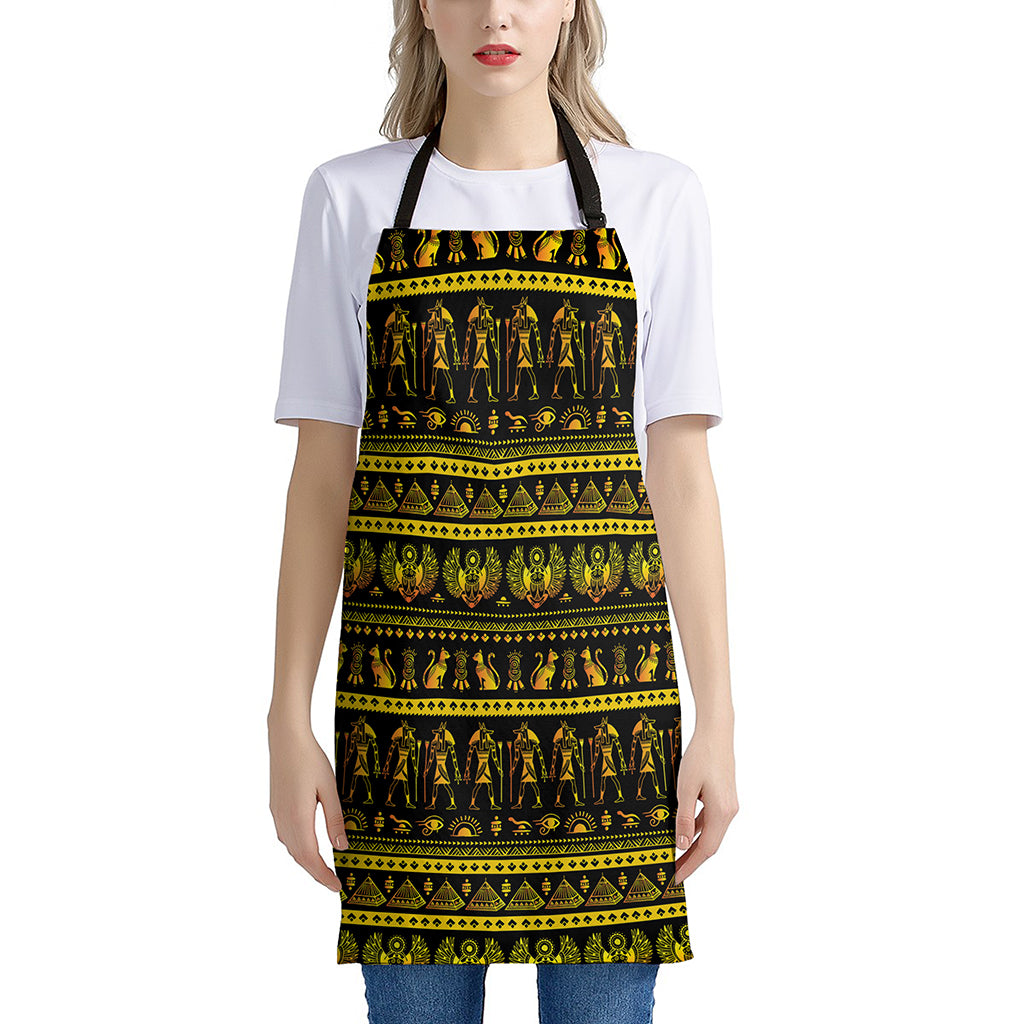 Ancient Egyptian Pattern Print Apron