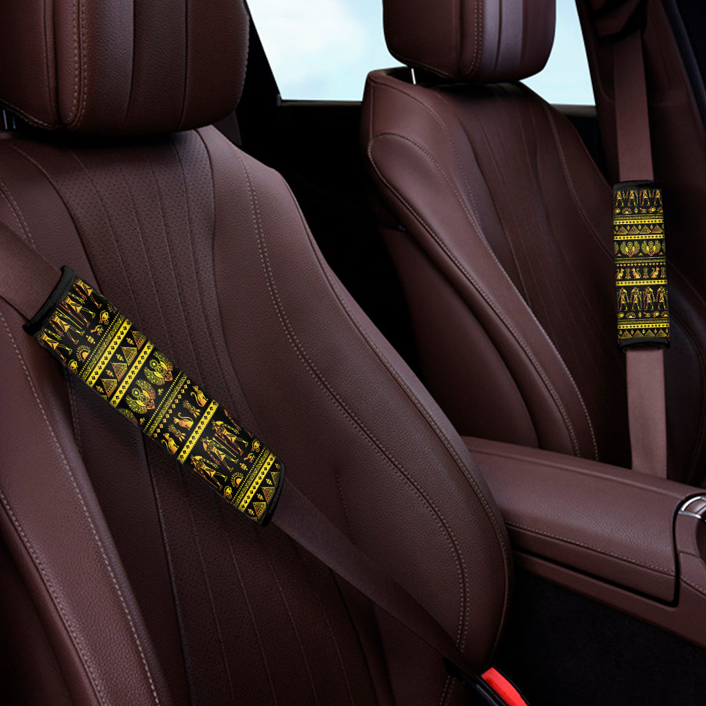 Ancient Egyptian Pattern Print Car Seat Belt Covers