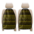 Ancient Egyptian Pattern Print Car Seat Organizers