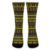 Ancient Egyptian Pattern Print Crew Socks