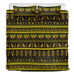 Ancient Egyptian Pattern Print Duvet Cover Bedding Set