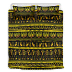 Ancient Egyptian Pattern Print Duvet Cover Bedding Set