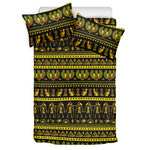 Ancient Egyptian Pattern Print Duvet Cover Bedding Set