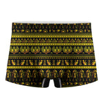 Ancient Egyptian Pattern Print Men's Boxer Briefs