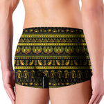 Ancient Egyptian Pattern Print Men's Boxer Briefs