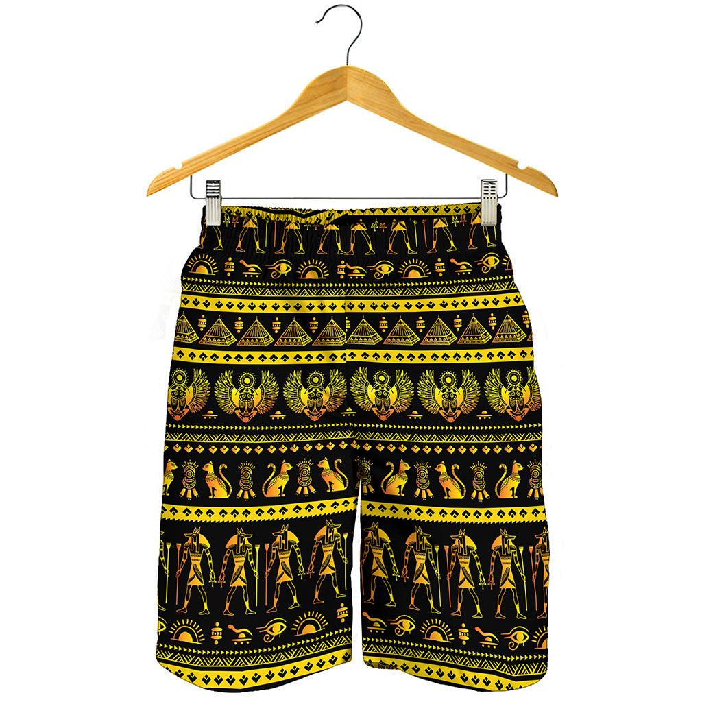 Ancient Egyptian Pattern Print Men's Shorts