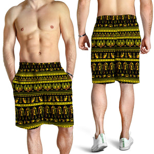 Ancient Egyptian Pattern Print Men's Shorts