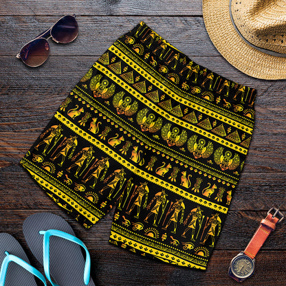 Ancient Egyptian Pattern Print Men's Shorts