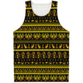 Ancient Egyptian Pattern Print Men's Tank Top