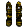 Ancient Egyptian Pattern Print Muay Thai Shin Guards